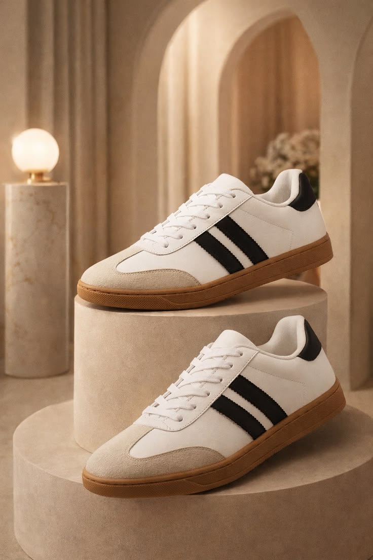 Tenis Feminino Branco e Preto